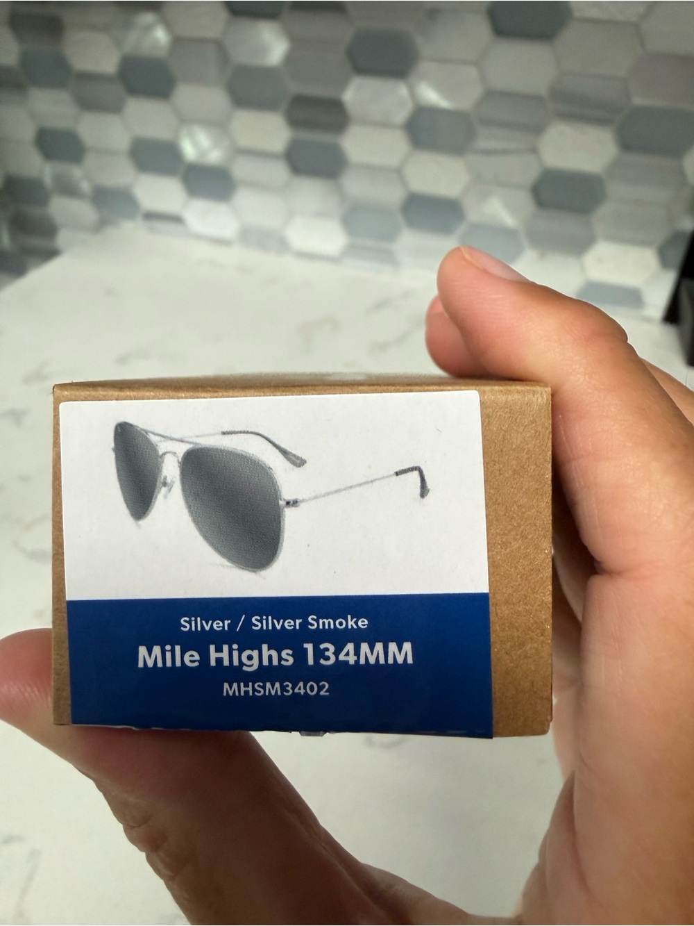 134MM Silver Aviator Sunglass Replacement Lenses